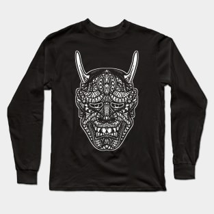 Oni Demon Tribal Long Sleeve T-Shirt